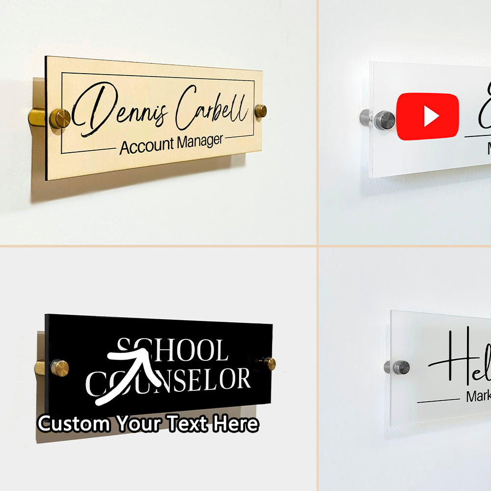 Event Suppliers - 1PC Custom Wooden Door Sign -