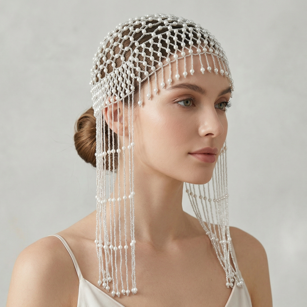 Luxury Pearls Beaded Headwrap  - огляд і ціна Event Suppliers