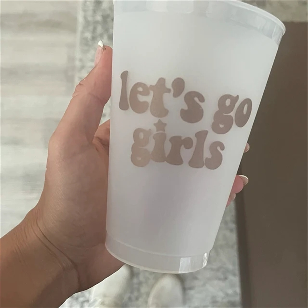 Wedding Logo Plastic Cups, Cor - огляд і ціна Plastic Cup 50Pcs