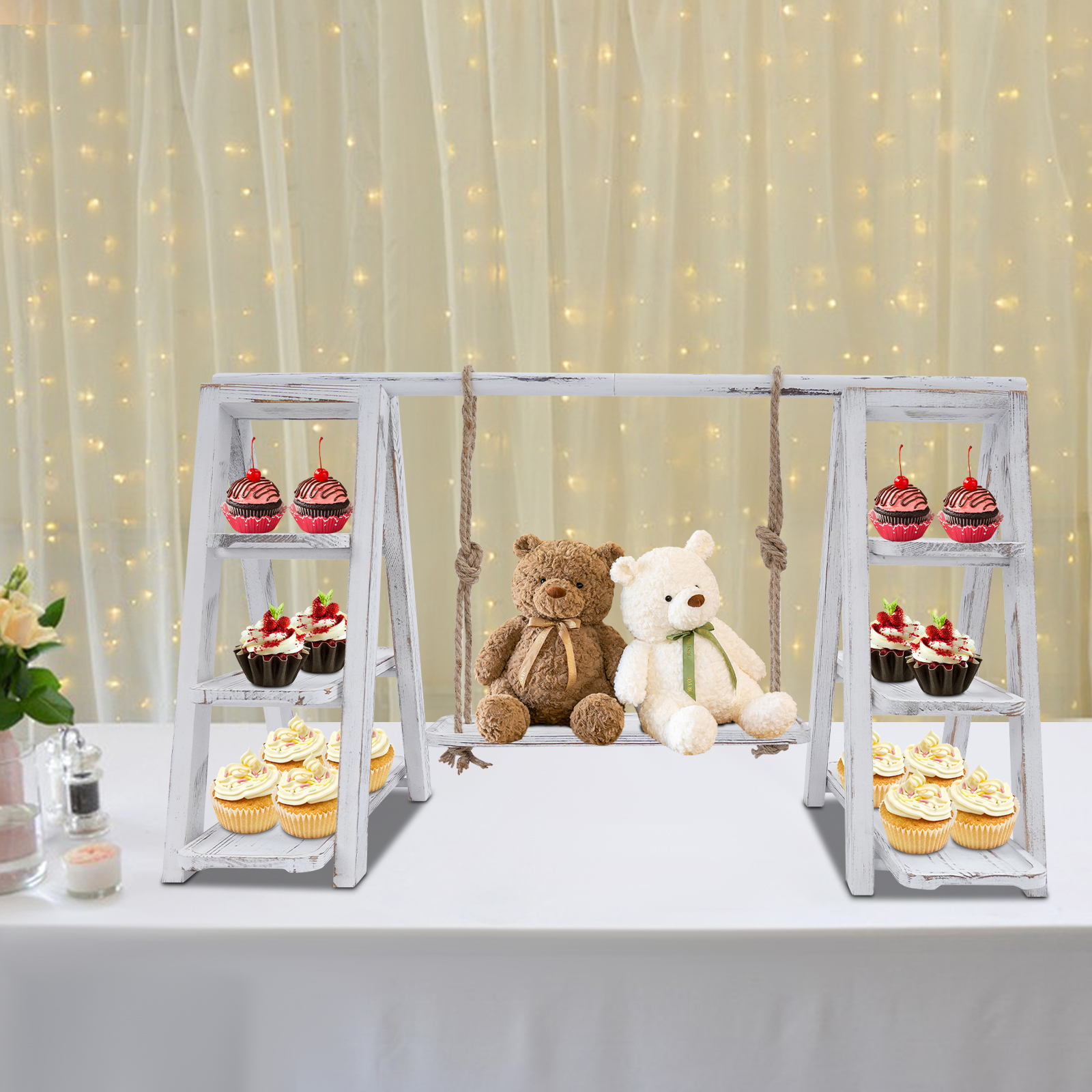 3-Tier A-Shape Cupcake Stand W - огляд і ціна Cupcake Stand Tier
