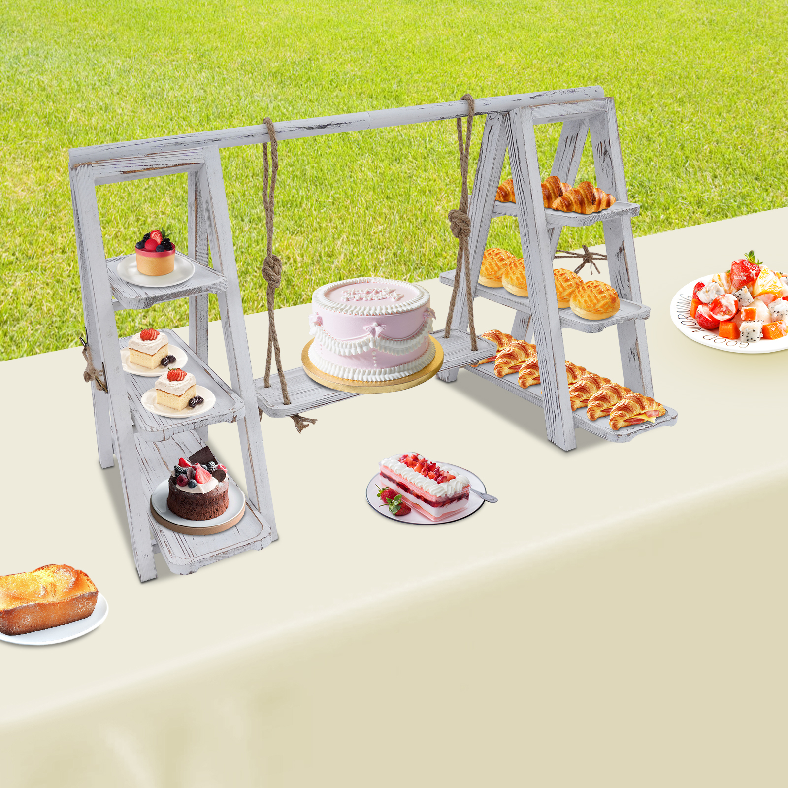 3-Tier A-Shape Cupcake Stand W - огляд і ціна Cupcake Stand Tier
