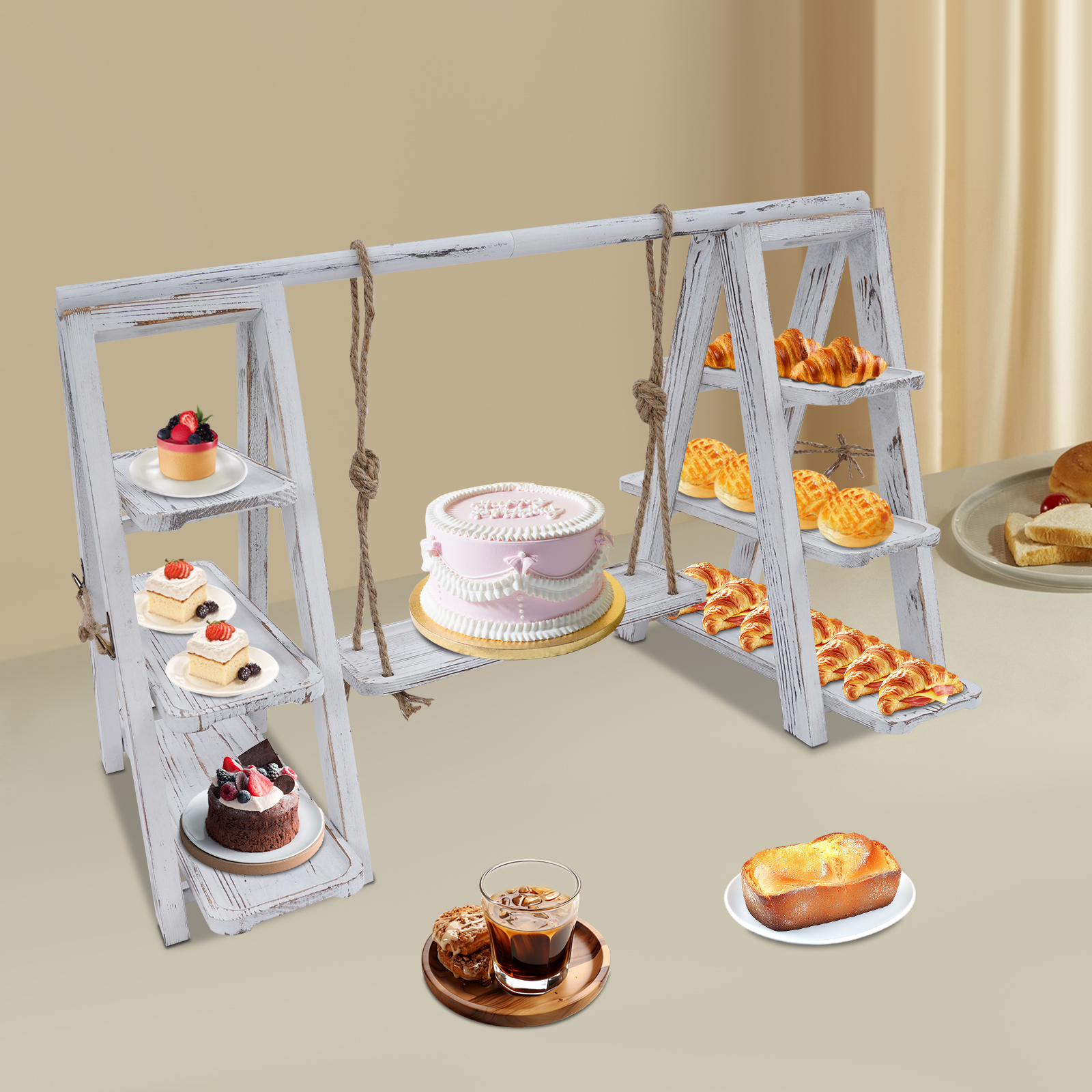 3-Tier A-Shape Cupcake Stand W - огляд і ціна Cupcake Stand Tier
