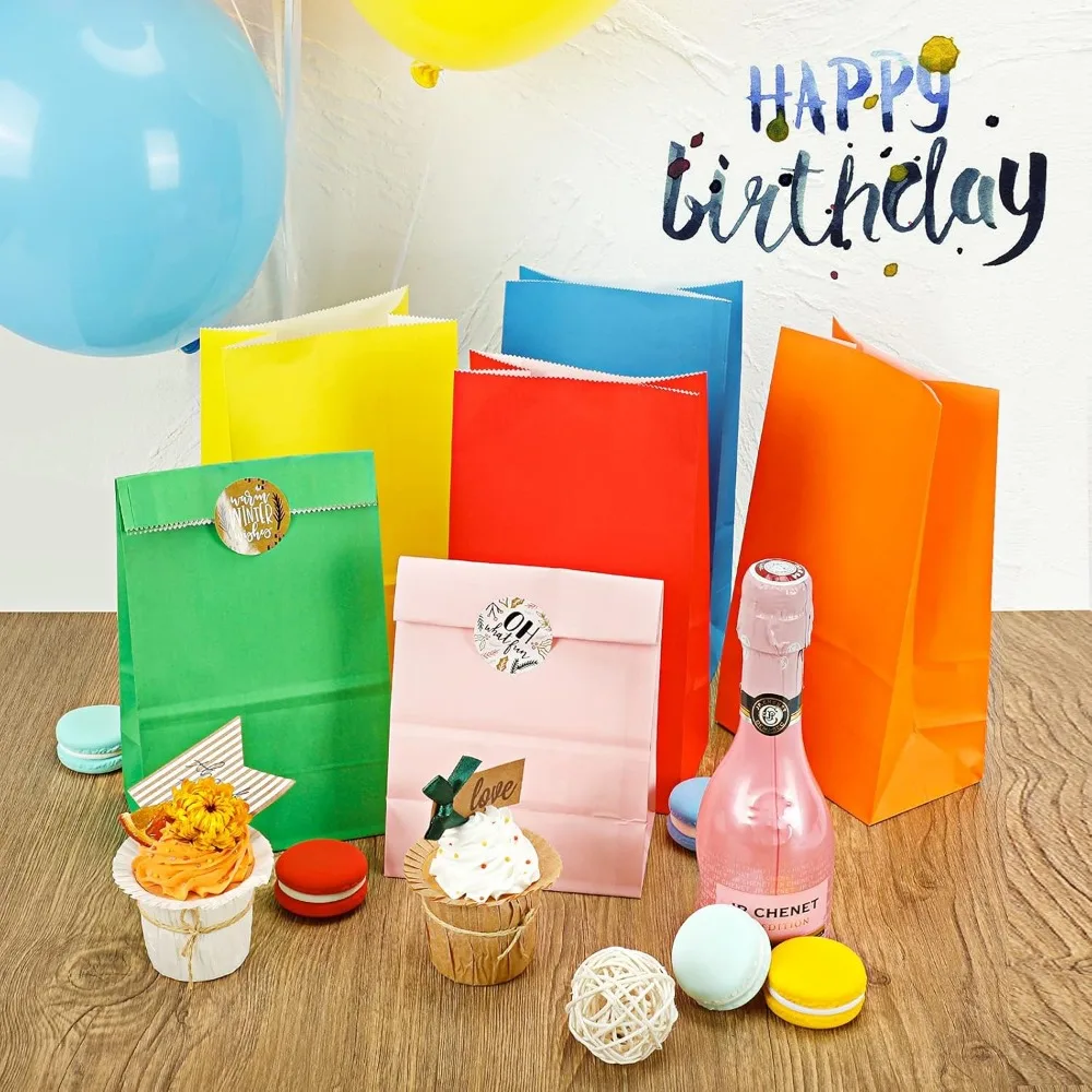 10/20/50pcs colorful Kraft Pap - огляд і ціна Event Party Shop