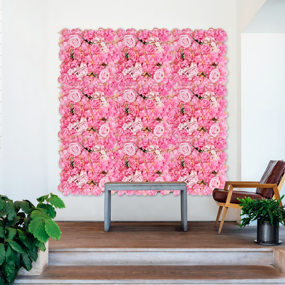 6PCS Artificial Flowers Wall P - огляд і ціна Flower Wall Panel