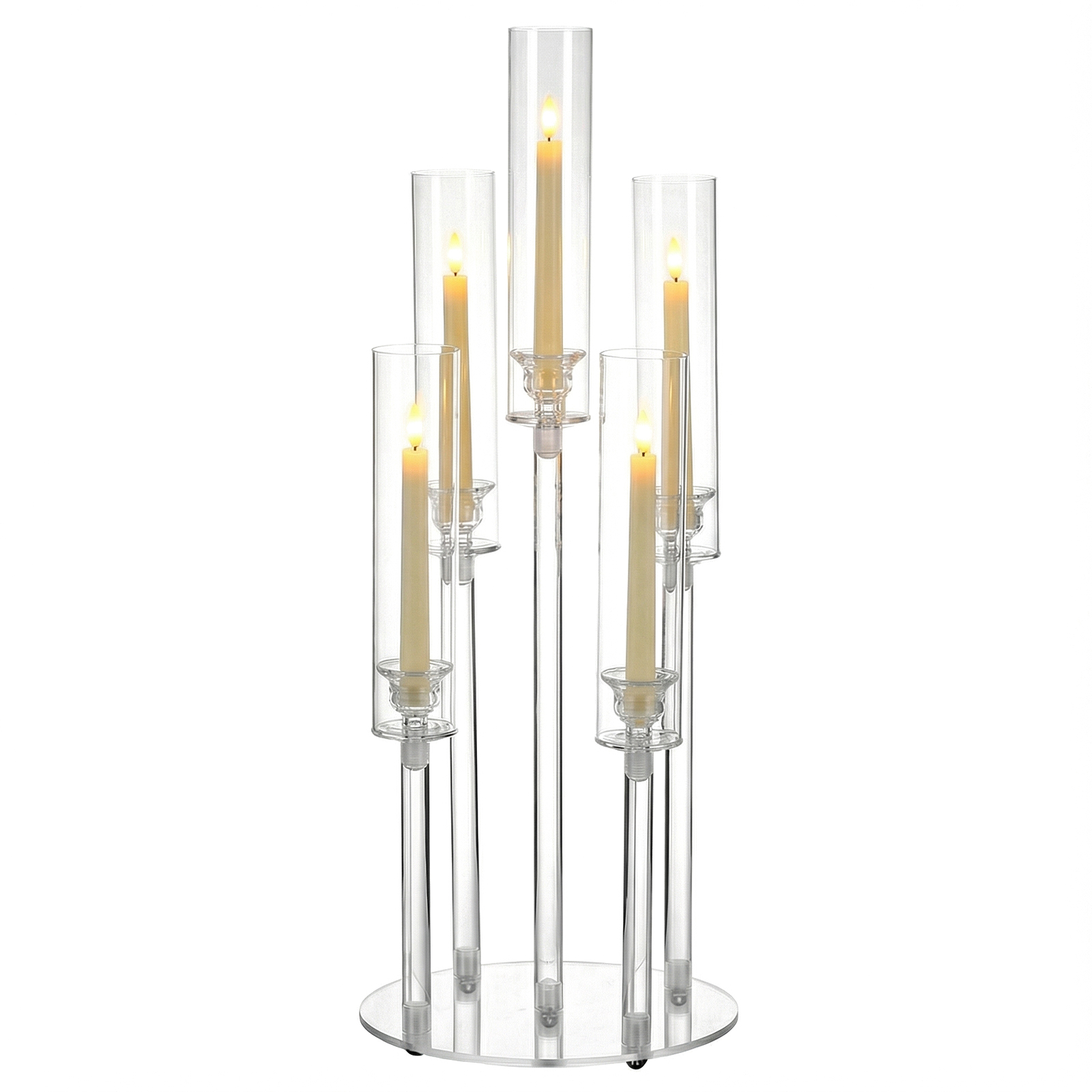 20/10PCS 5 Arm Acrylic Candle  - огляд і ціна Centerpiece Stick