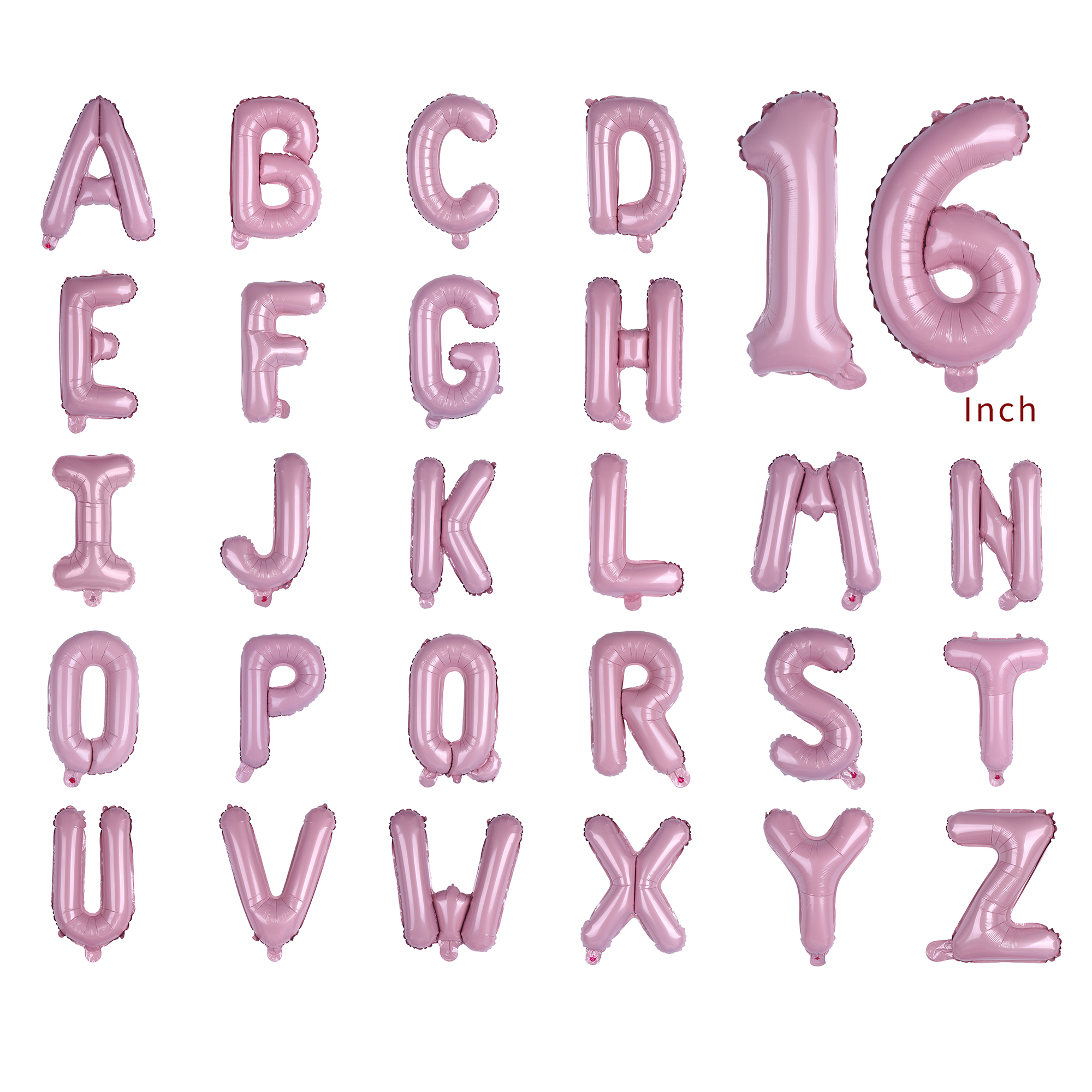 16 Inch Pink Alphabet number L - огляд і ціна Party Event Supplier
