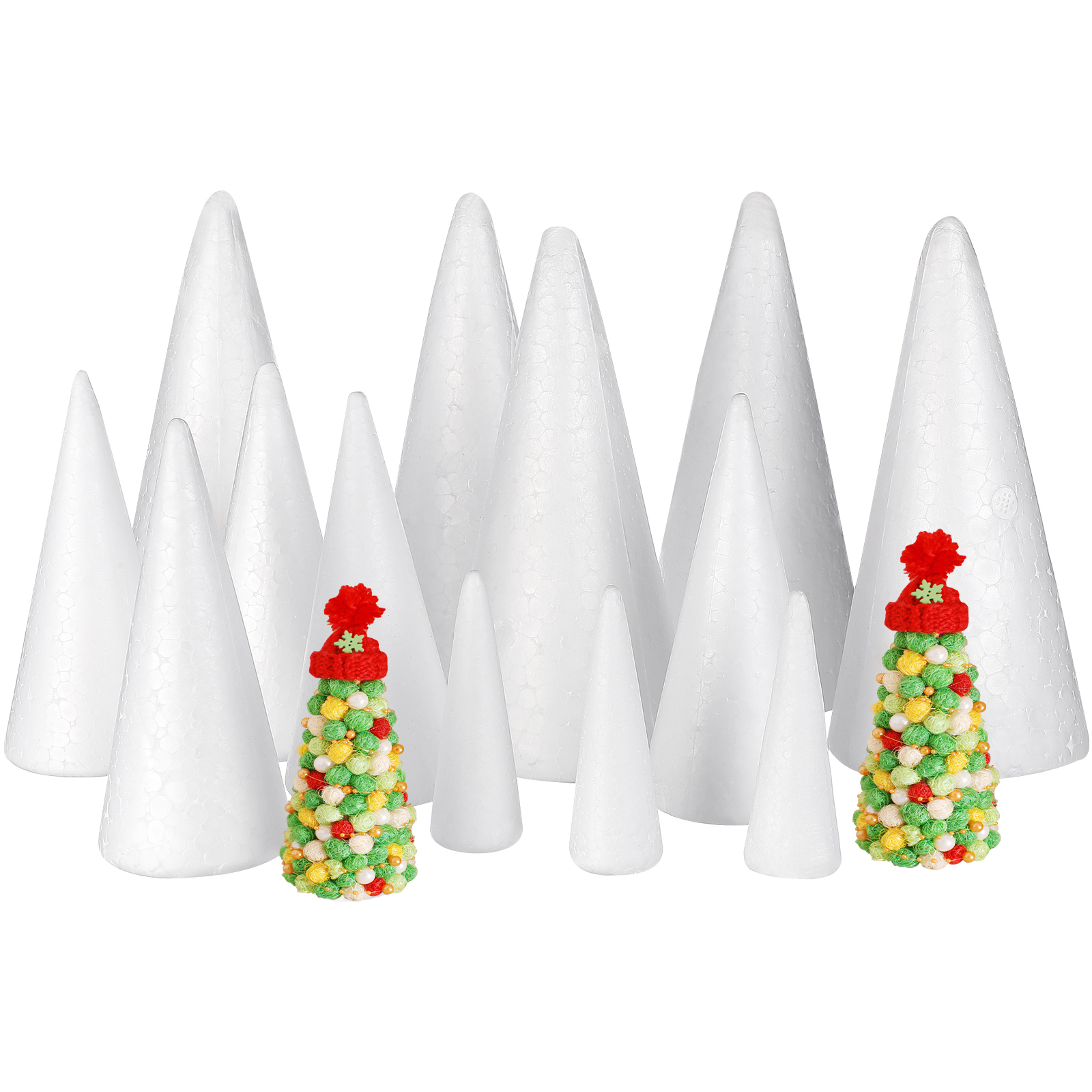 15Pcs Solid Foam Diy Cone Chil - огляд і ціна Cotton Candy Cone