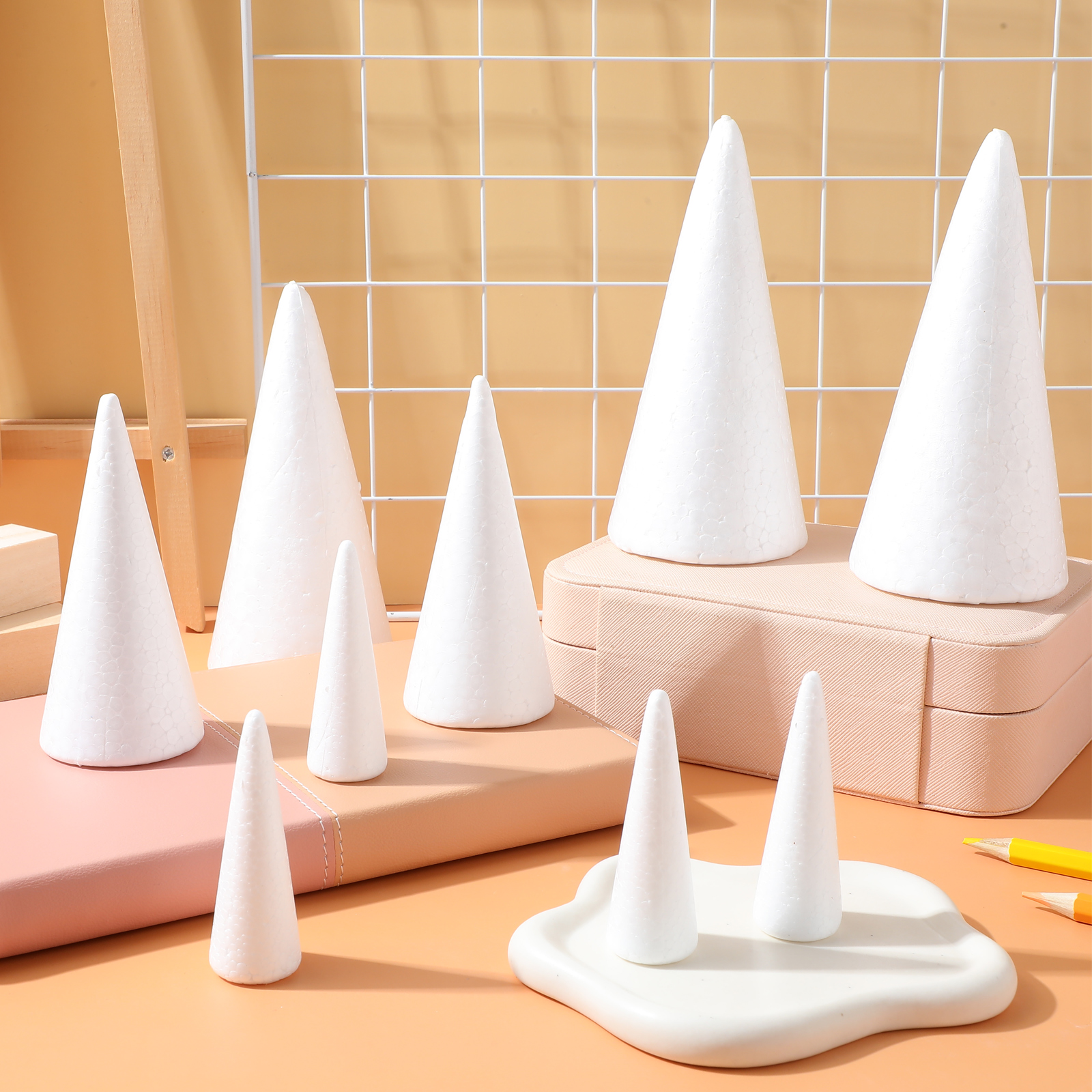 15Pcs Solid Foam Diy Cone Chil - огляд і ціна Cotton Candy Cone