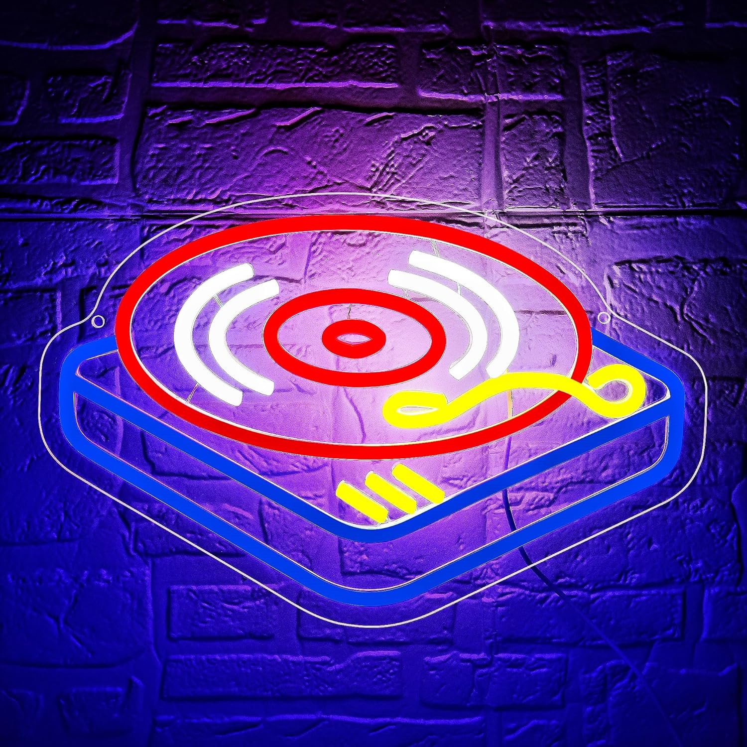 Record Player Neon Sign Guita  - огляд і ціна Neon Sign Party