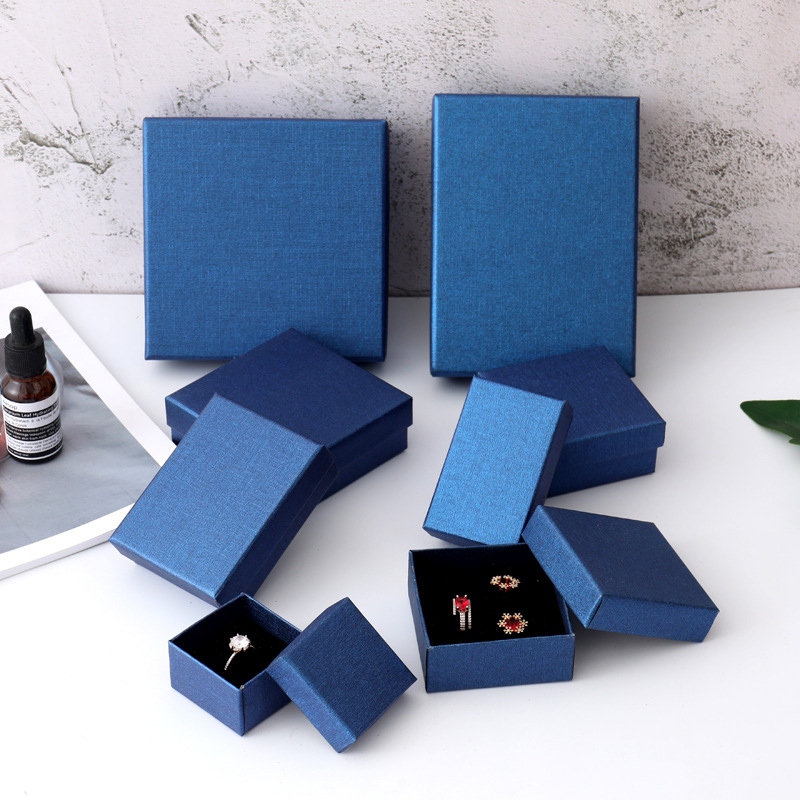 1pc Royal Blue Paper Gift Box  - огляд і ціна Event Party Box