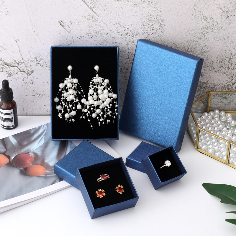 1pc Royal Blue Paper Gift Box  - огляд і ціна Event Party Box