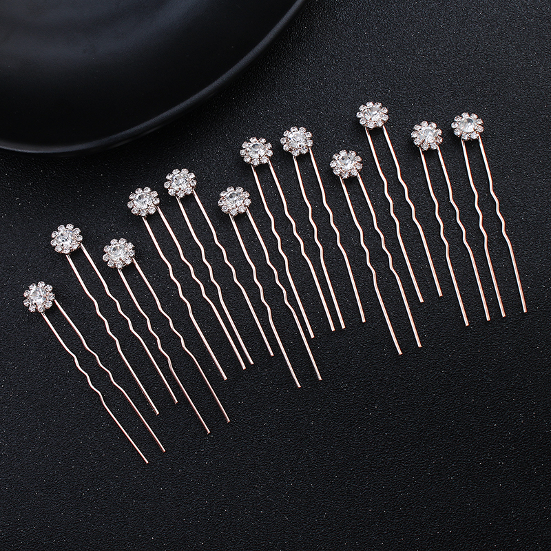 12PK/Set Fashion Rhinestone Fl - огляд і ціна Event Suppliers