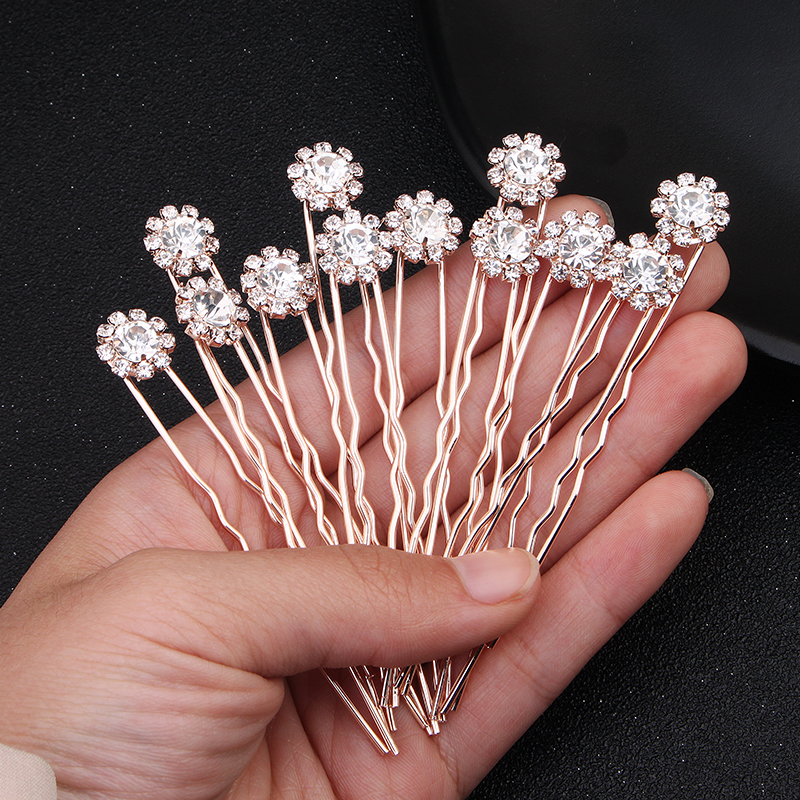 12PK/Set Fashion Rhinestone Fl - огляд і ціна Event Suppliers
