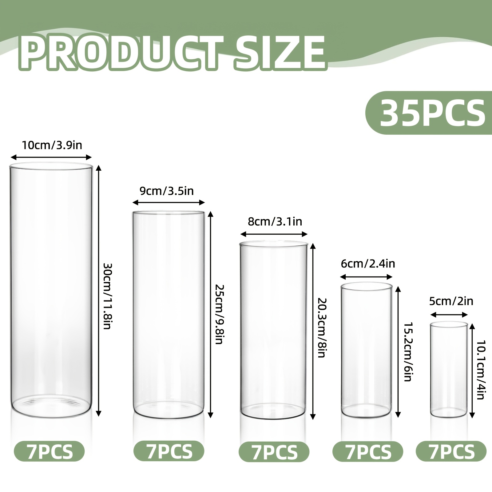 Set of 35 High-Quality Thick G - огляд і ціна Centerpiece Stick