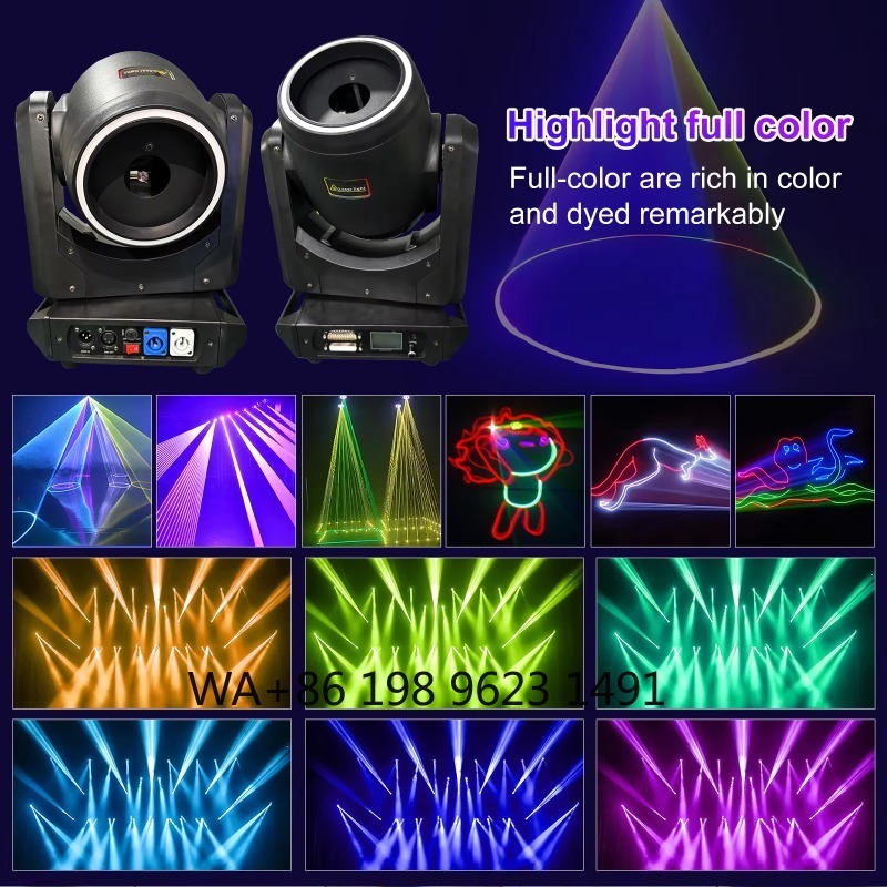 10W RGB High Brightness Moving - огляд і ціна Event Party Dj