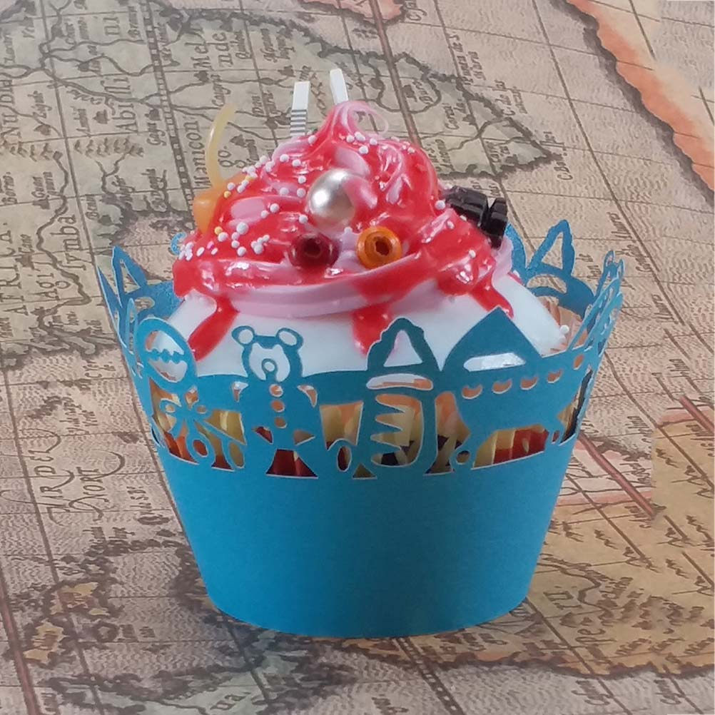 50pcs Carriage Cut Cupcake Wra - огляд і ціна Plastic Cup 50Pcs