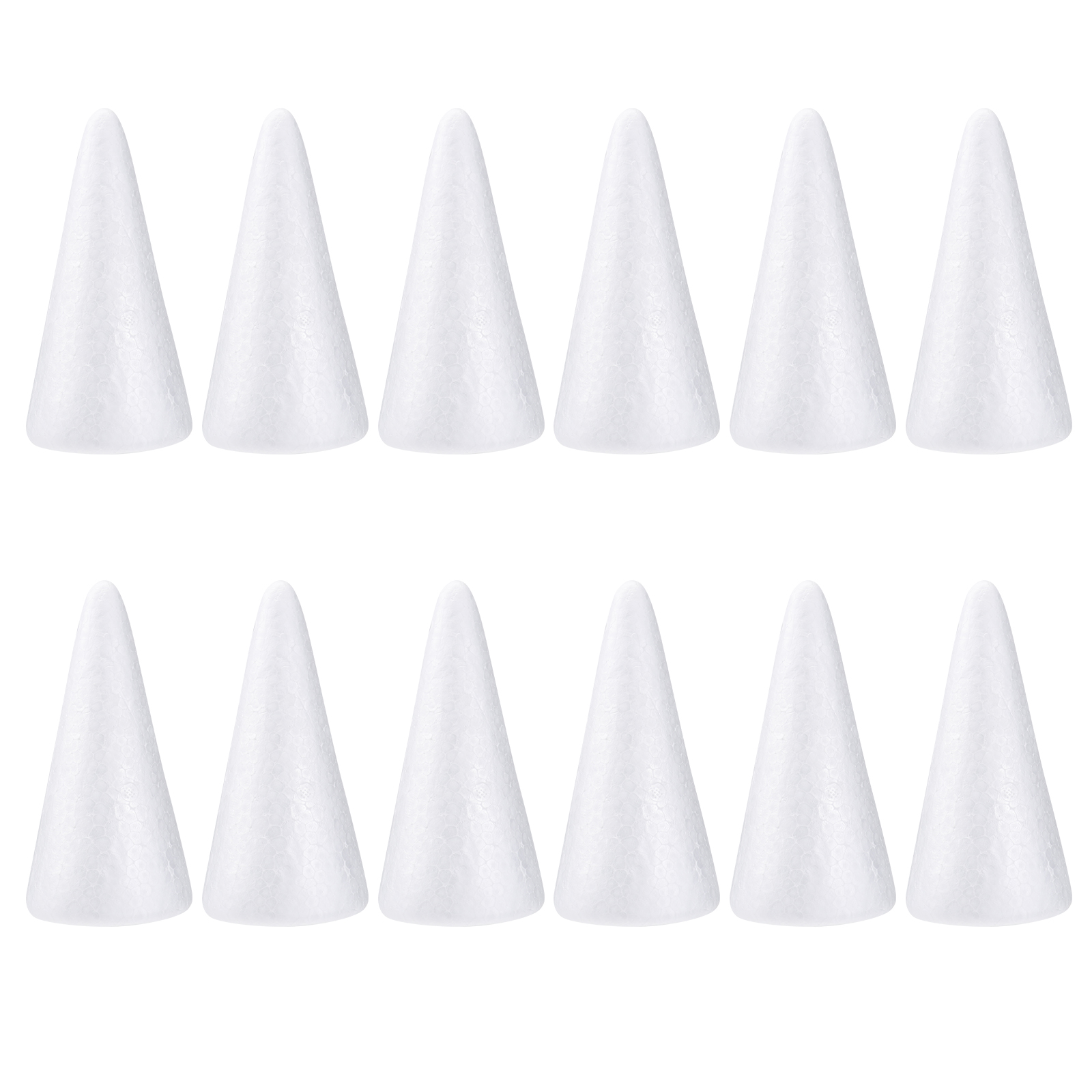 12pcs 15cm White Solid Craft F - огляд і ціна Cotton Candy Cone