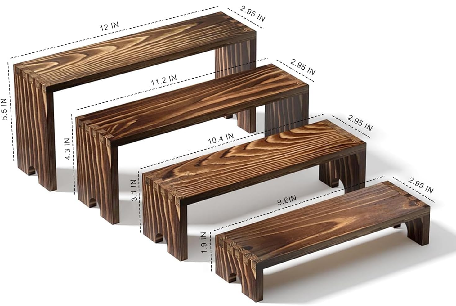 2 Tier Wooden Cupcake Stand Se - огляд і ціна Cupcake Stand Tier
