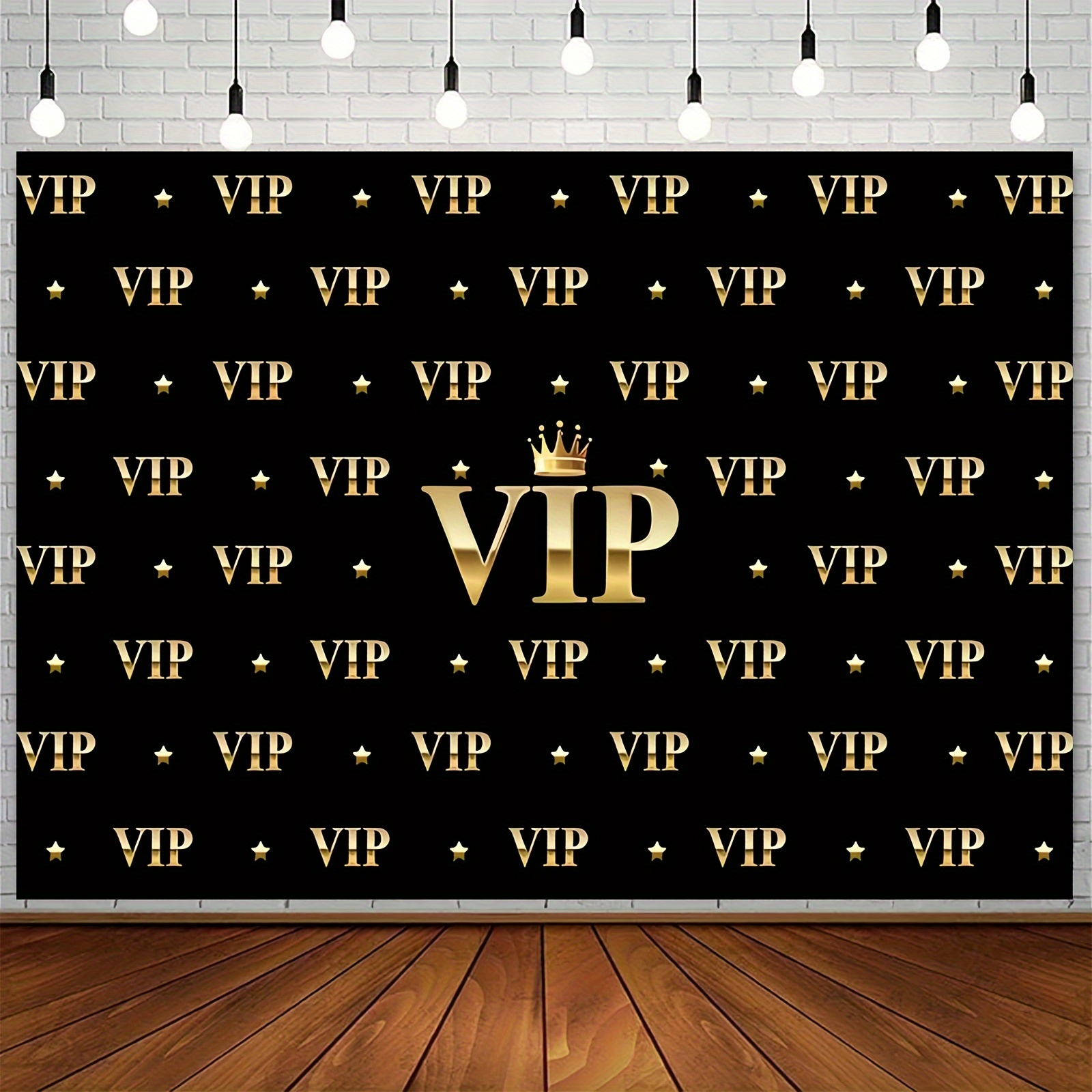 VIP Royal Crown Black Gold Tap - огляд і ціна Party Banner Gold