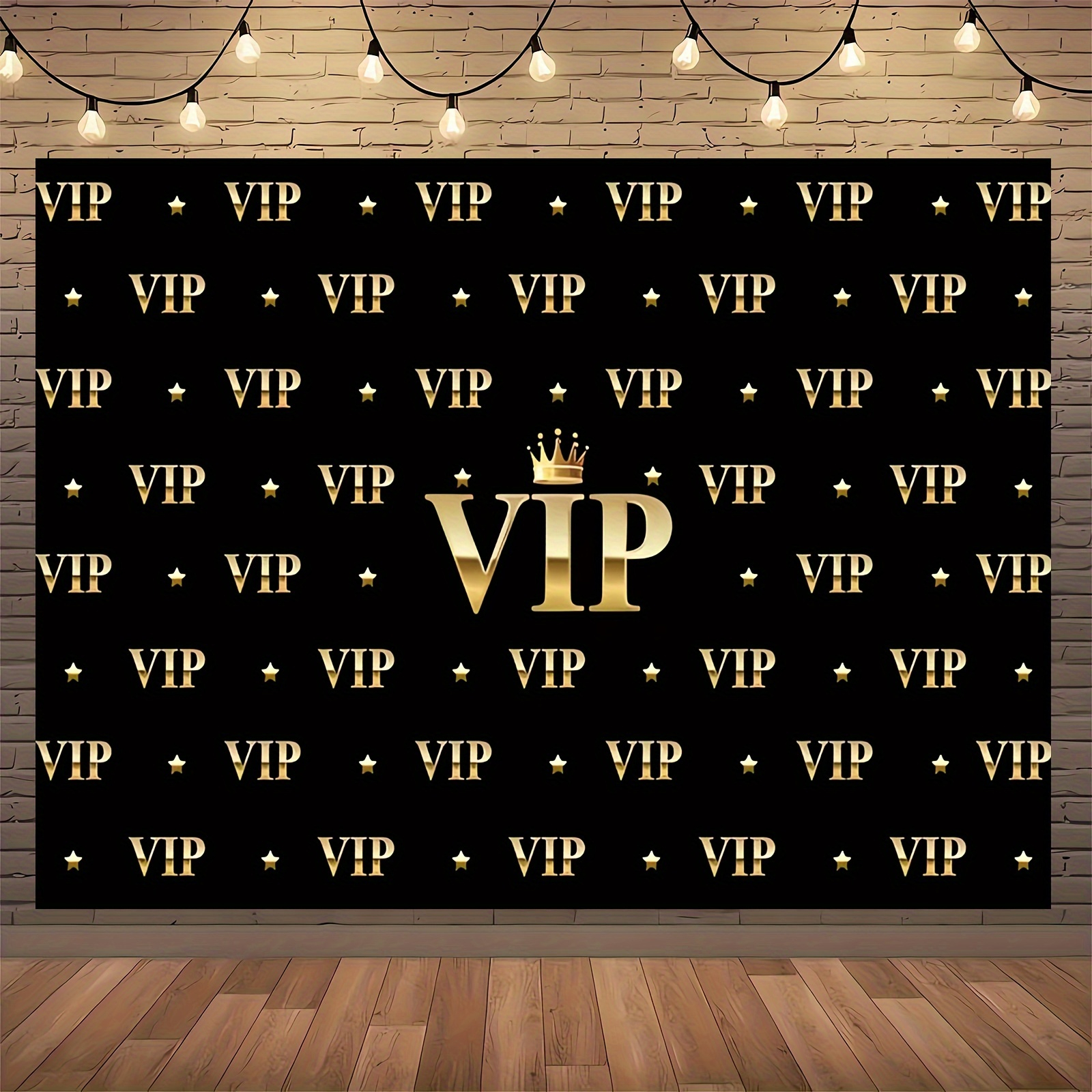 VIP Royal Crown Black Gold Tap - огляд і ціна Party Banner Gold