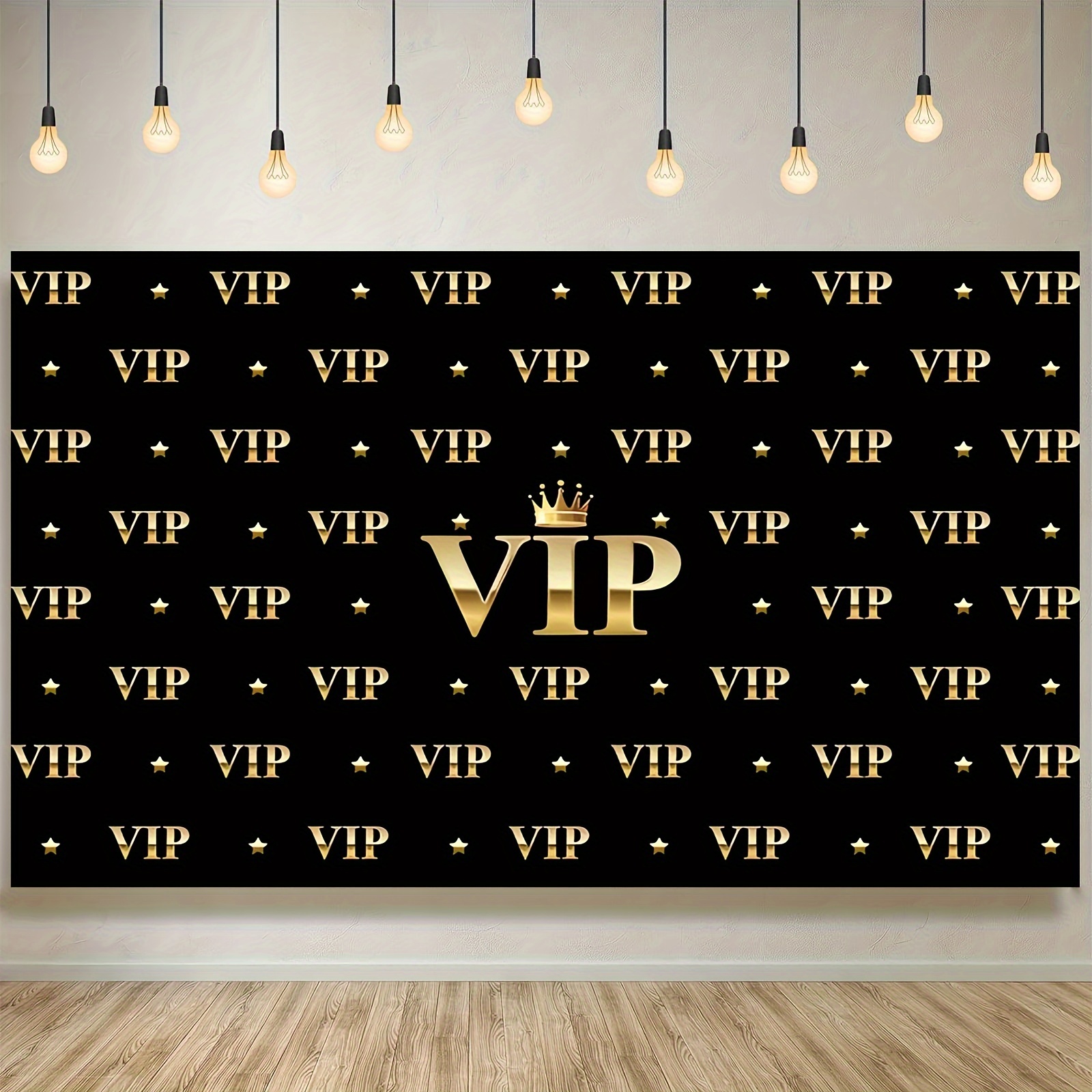 VIP Royal Crown Black Gold Tap - огляд і ціна Party Banner Gold