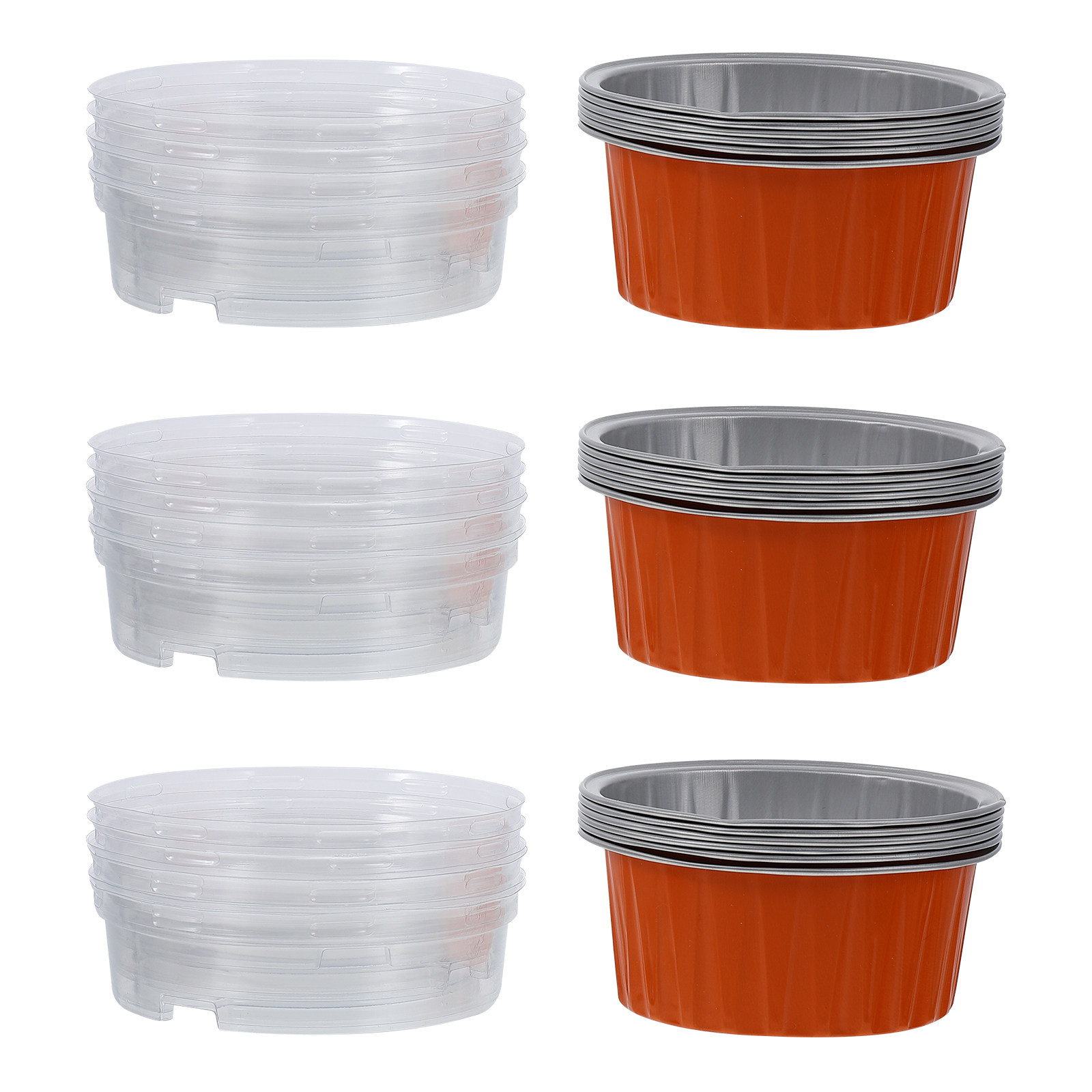 50Pcs Aluminum Foil Baking Cup - огляд і ціна Plastic Cup 50Pcs