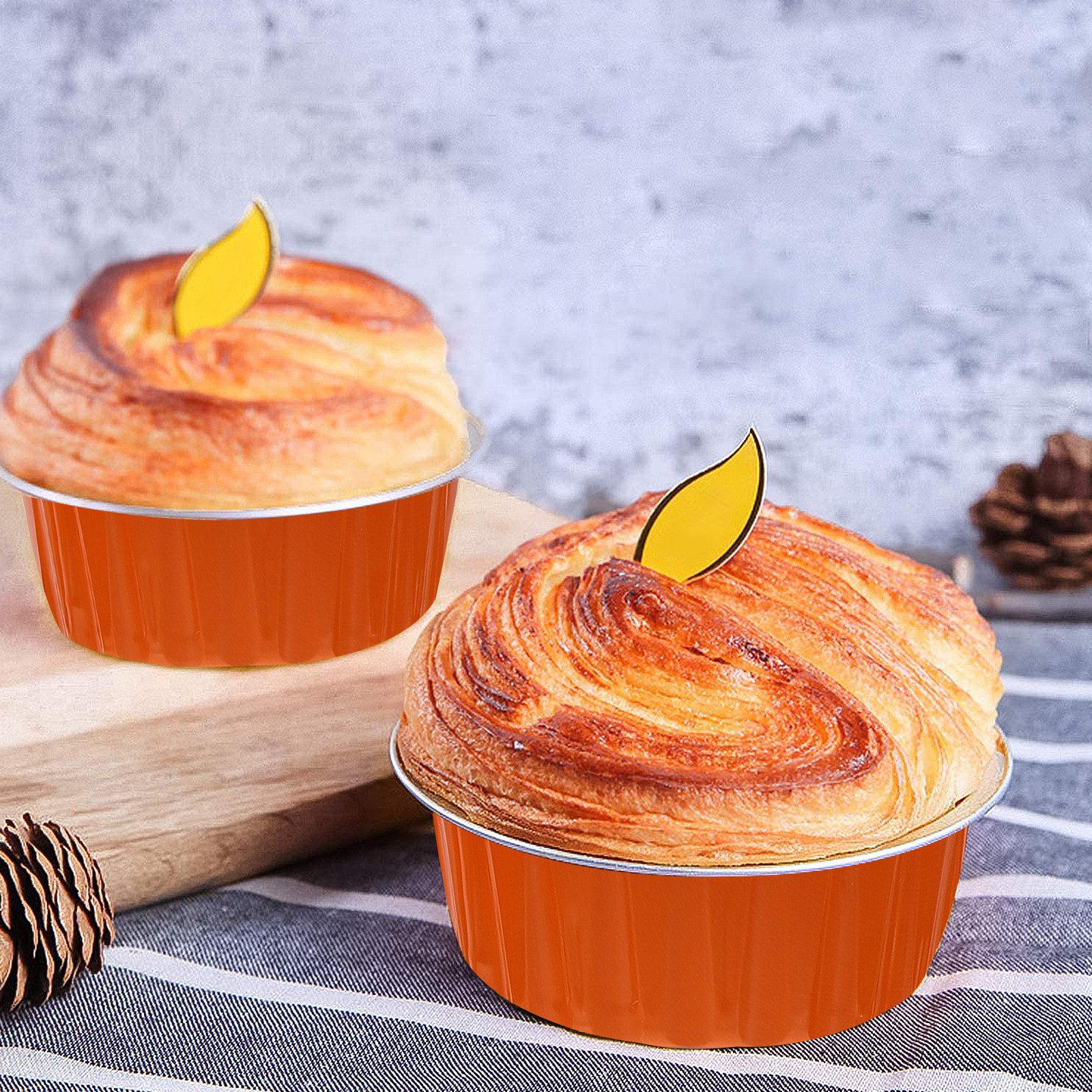 50Pcs Aluminum Foil Baking Cup - огляд і ціна Plastic Cup 50Pcs