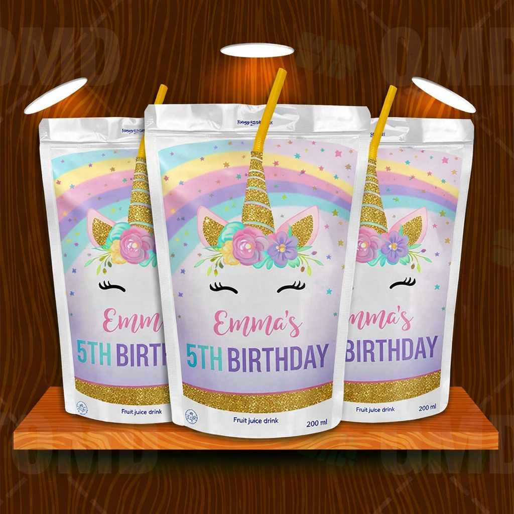 Custom Juice Pouch Label, Pers - огляд і ціна Party Event Supplier