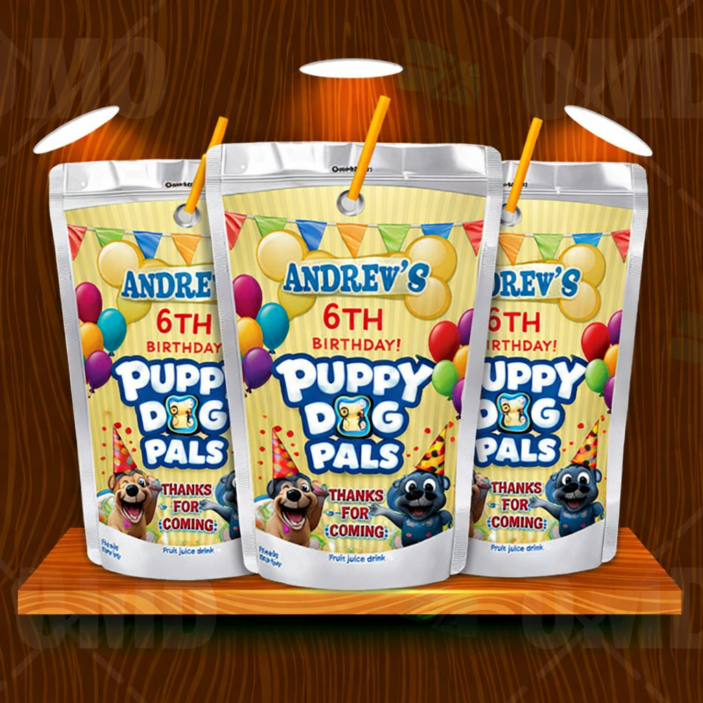 Custom Juice Pouch Label, Pers - огляд і ціна Party Event Supplier