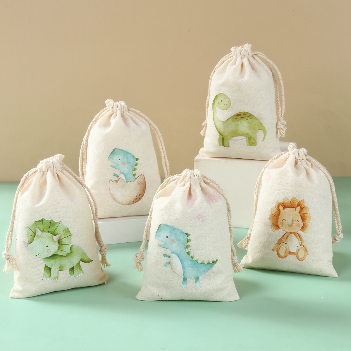 6pcs Animal Unicorn Dinosaur C - огляд і ціна Cotton Candy Cone