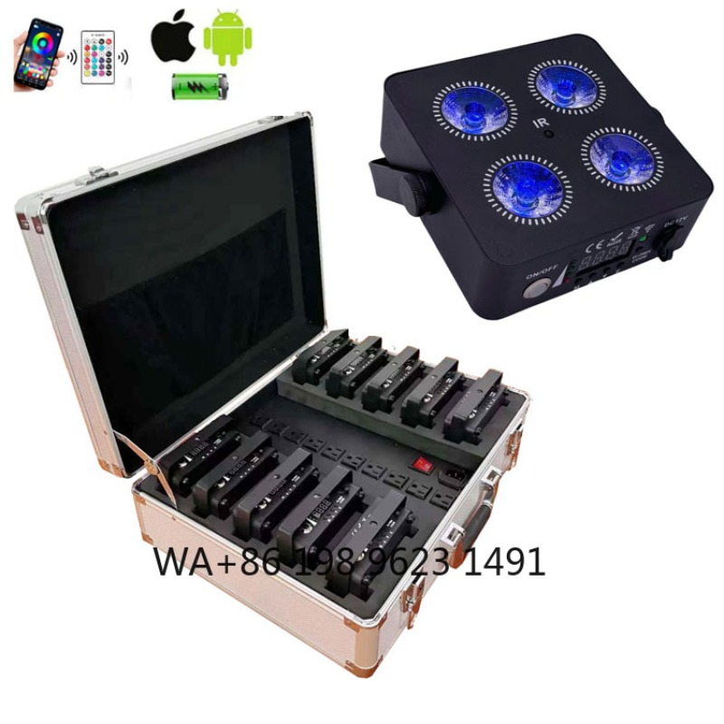 4X18W RGBWA+UV 6IN1 Mini Wirel - огляд і ціна Event & Party Supply