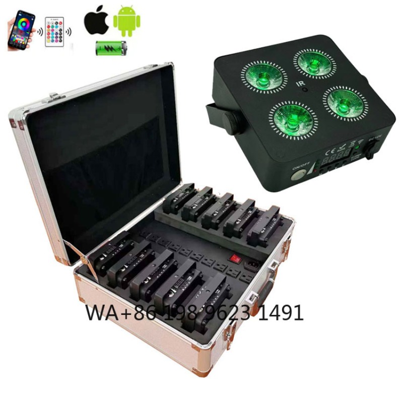4X18W RGBWA+UV 6IN1 Mini Wirel - огляд і ціна Event & Party Supply