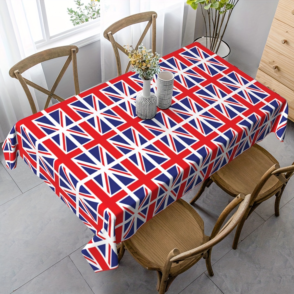 1pc  Disposable British Tablec - огляд і ціна Table Cloth Disposable
