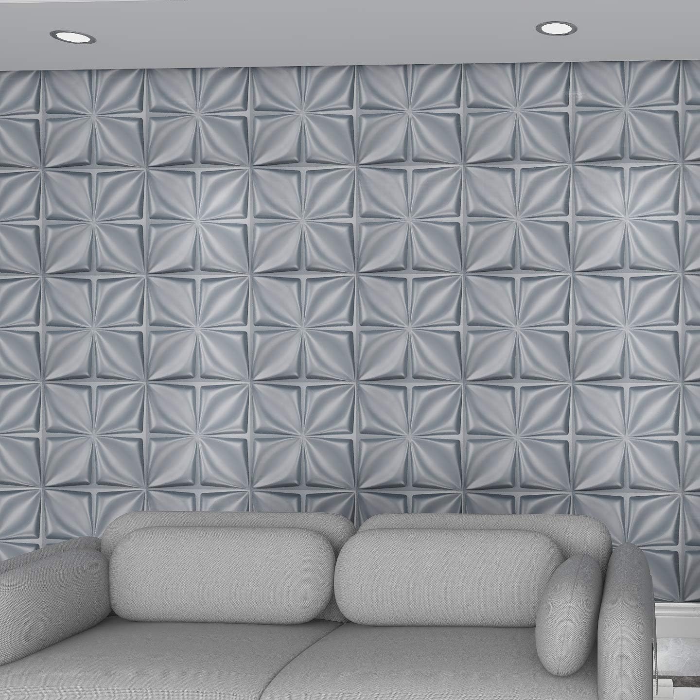 3D Wall Panel PVC Flower Desig - огляд і ціна Flower Wall Panel