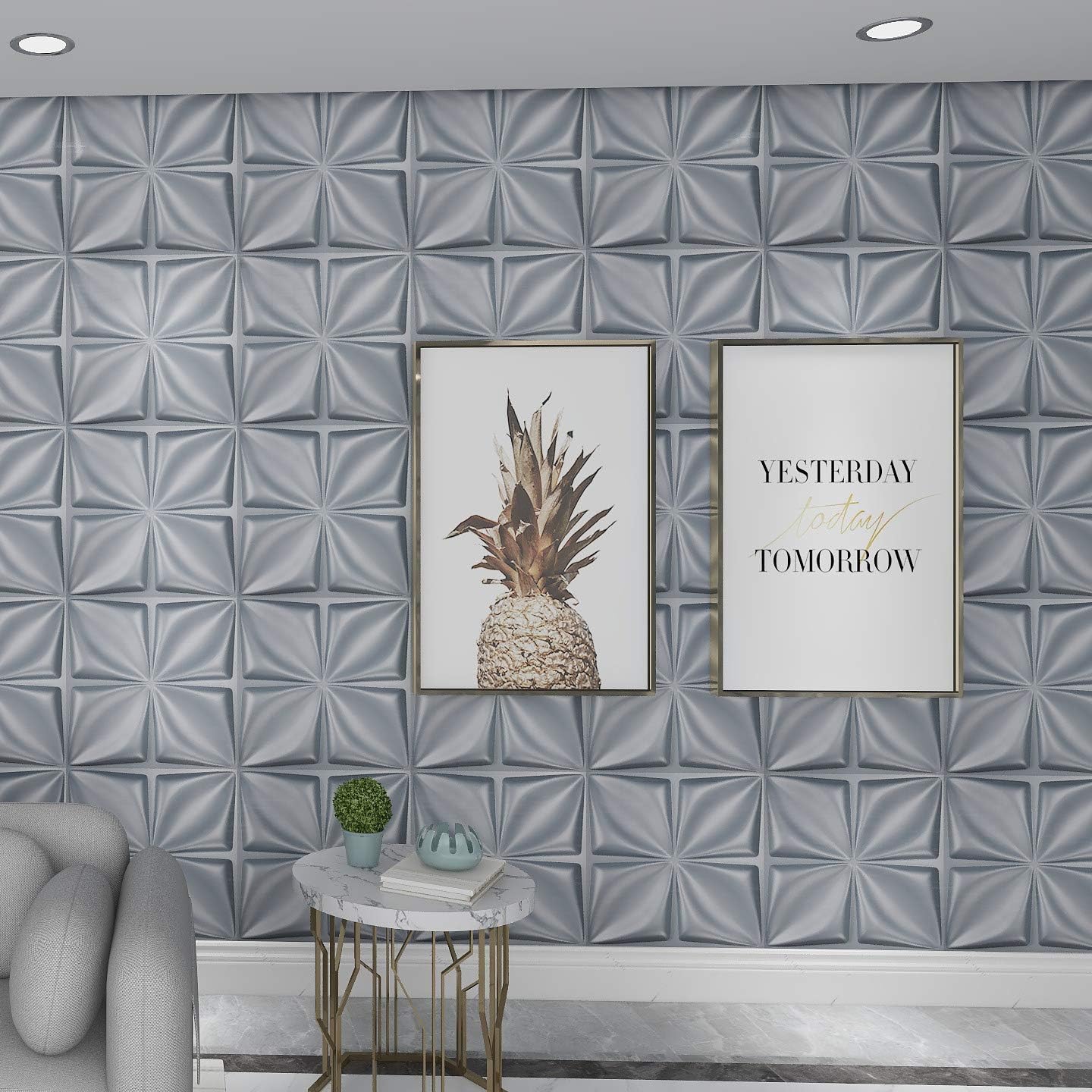 3D Wall Panel PVC Flower Desig - огляд і ціна Flower Wall Panel
