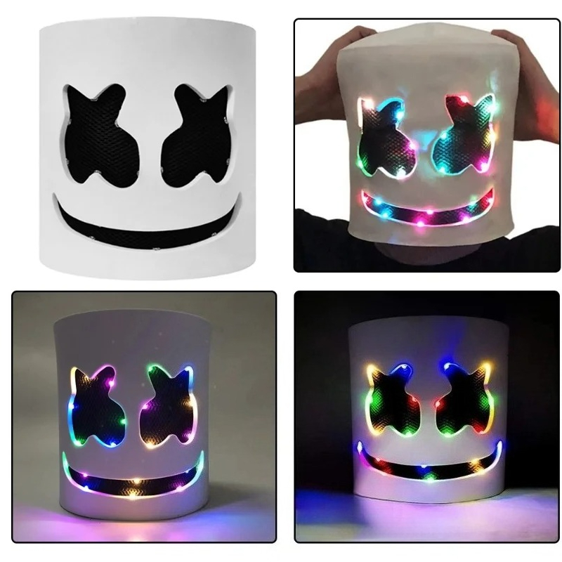 Cold light LED DJ mask lifelik - огляд і ціна Event Party Dj