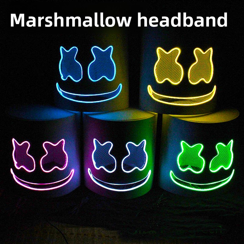 Cold light LED DJ mask lifelik - огляд і ціна Event Party Dj