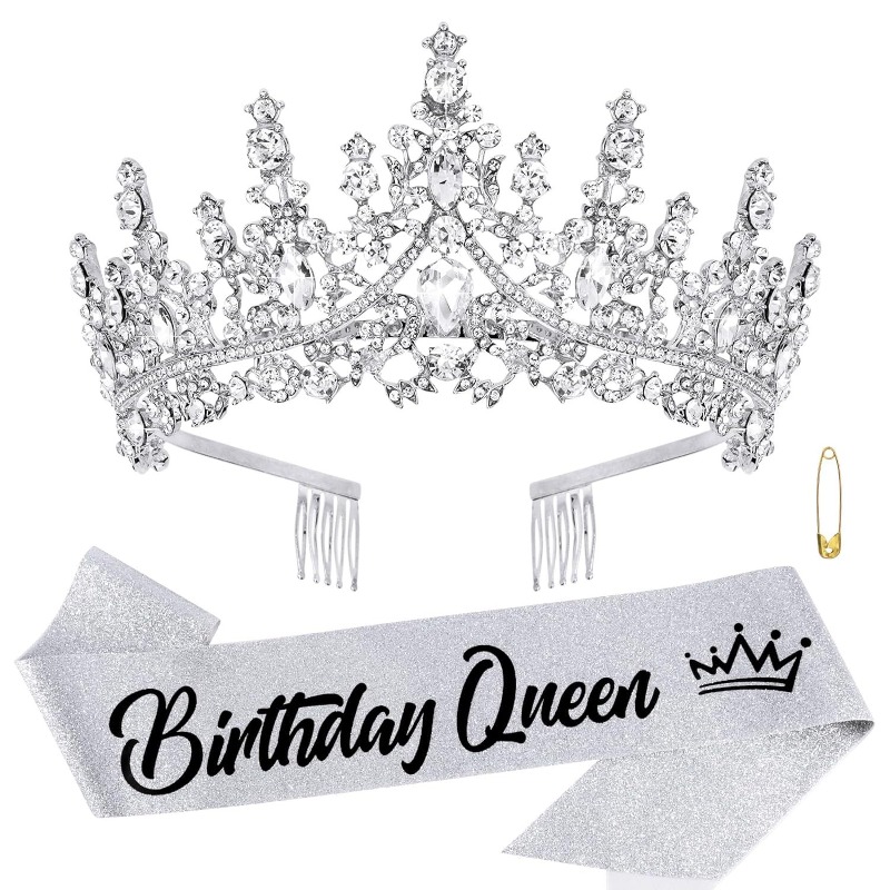 Birthday Party Decor Prop Crow - огляд і ціна Birthday Sash Glitter