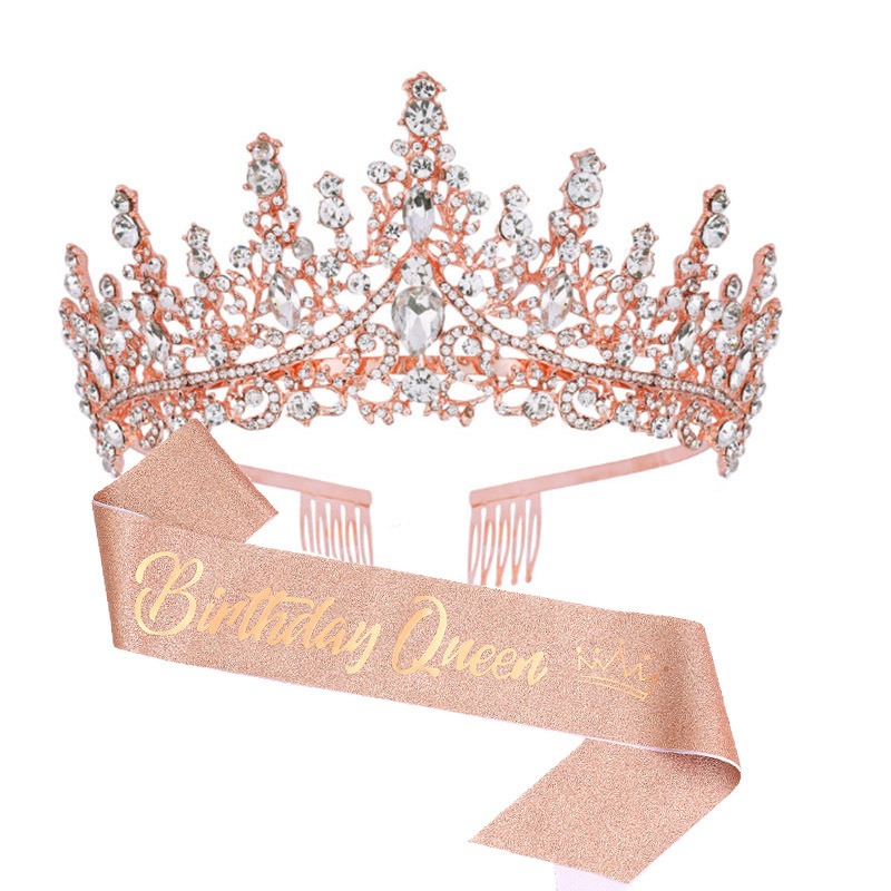 Birthday Party Decor Prop Crow - огляд і ціна Birthday Sash Glitter