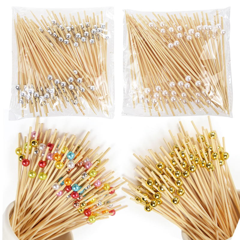 100Pcs Disposable Bamboo Skewe - огляд і ціна Centerpiece Stick