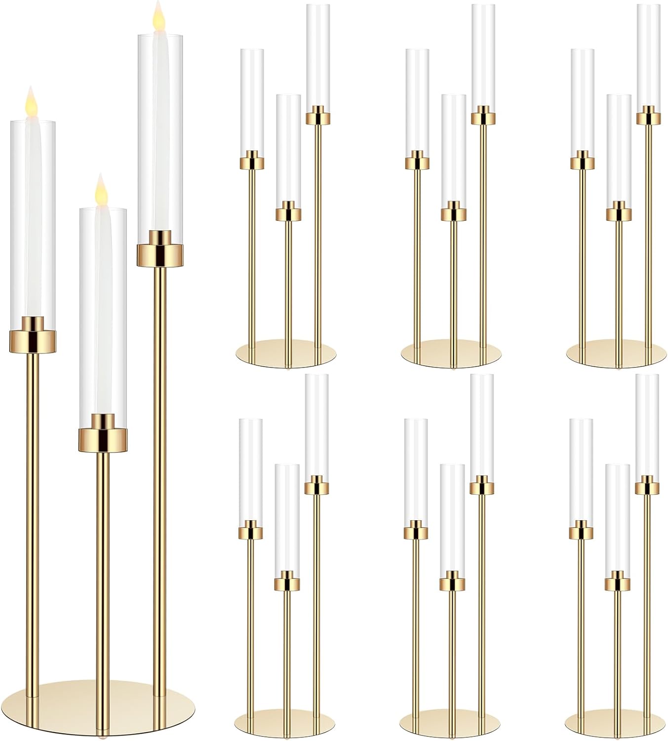 1 Set Acrylic Candelabra Cente - огляд і ціна Centerpiece Stick