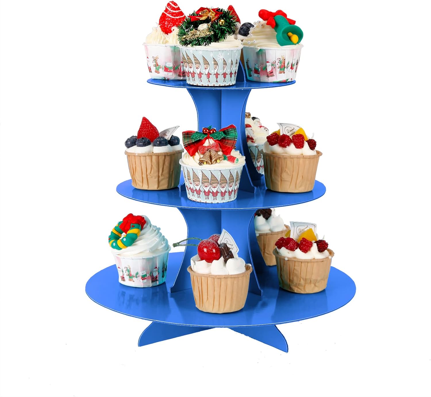 3-Tier Cupcake Stand, 2Pcs, St - огляд і ціна Cupcake Stand Tier