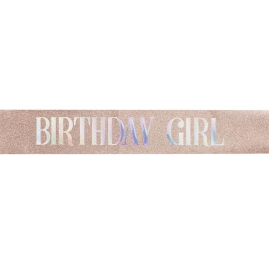 Birthday Girl Sash for Women B - огляд і ціна Birthday Sash Glitter