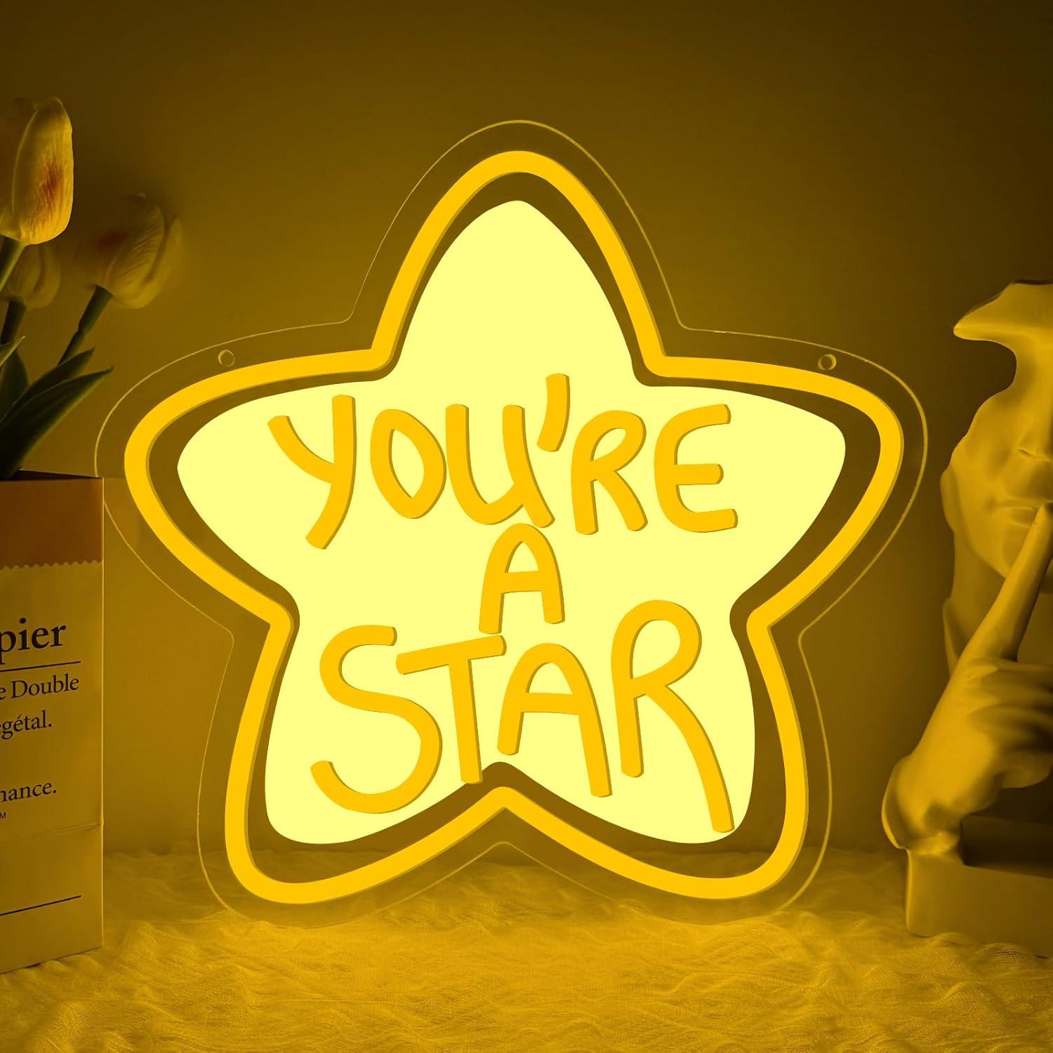 You're A Star Neon Sign USB Di - огляд і ціна Neon Sign Party