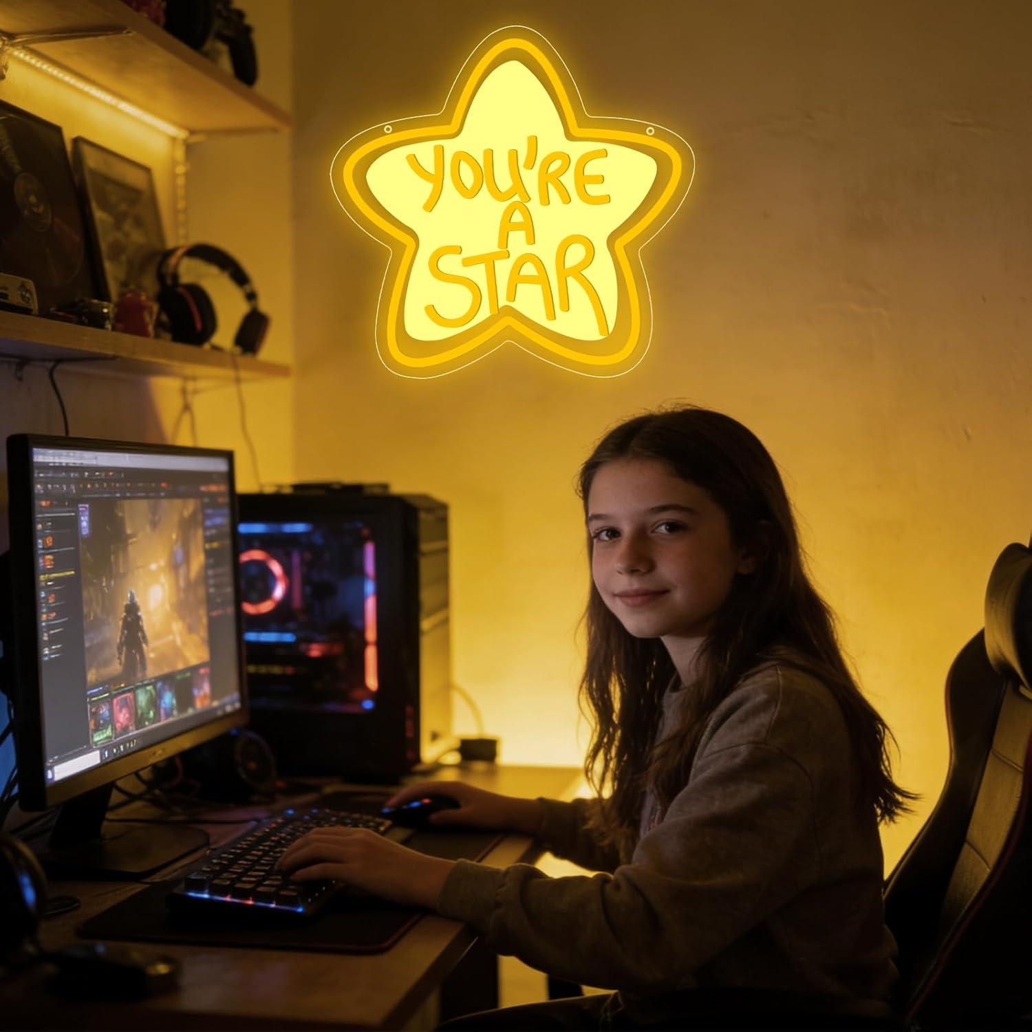 You're A Star Neon Sign USB Di - огляд і ціна Neon Sign Party