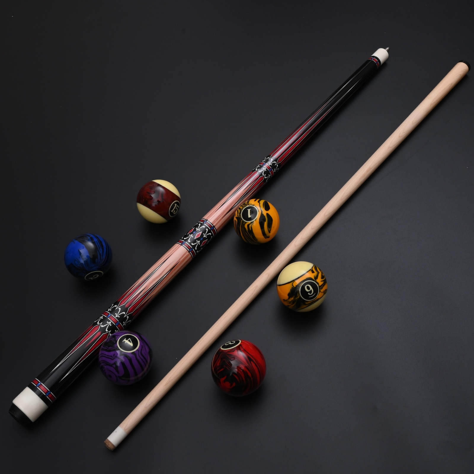 57 Inch 13mm Maple Pool Cue St - огляд і ціна Centerpiece Stick