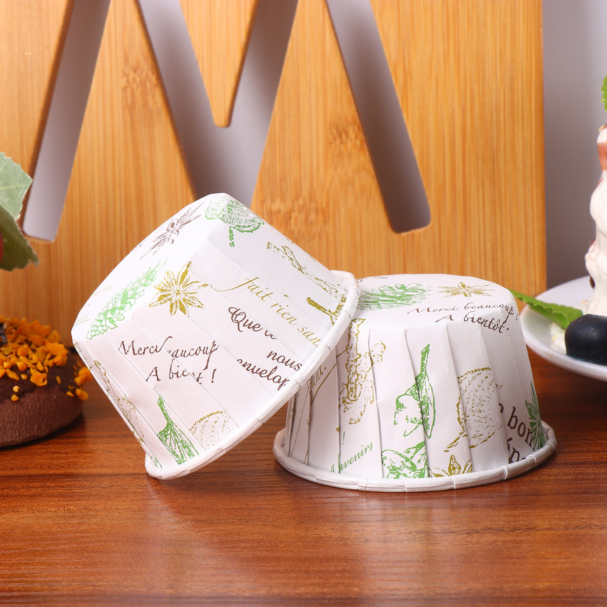 50Pcs Disposable Muffin Boxes  - огляд і ціна Plastic Cup 50Pcs