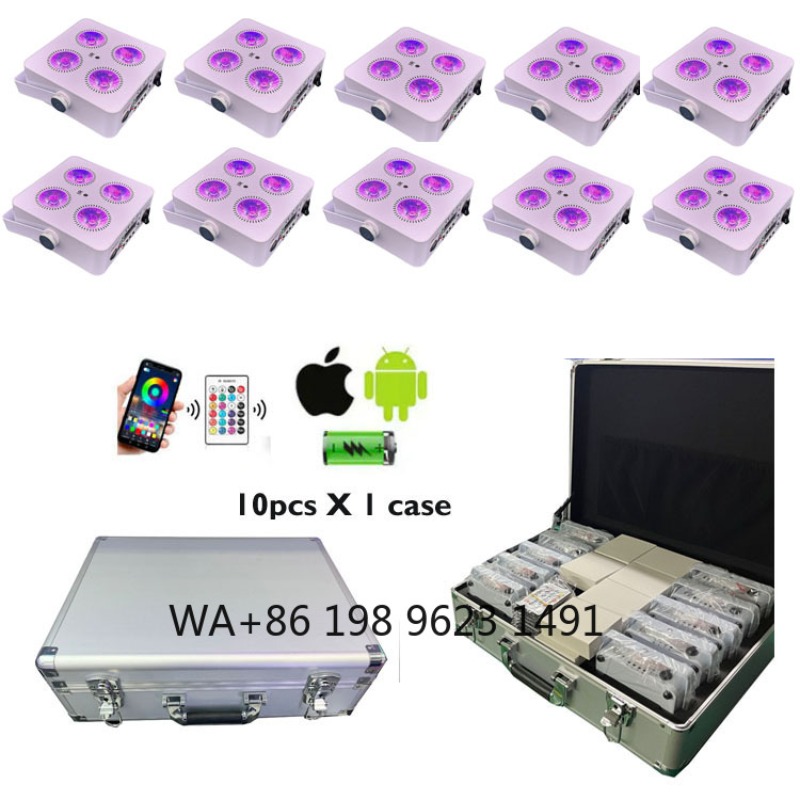 4X18W Flat Mini LED Par Light  - огляд і ціна Event Party Dj