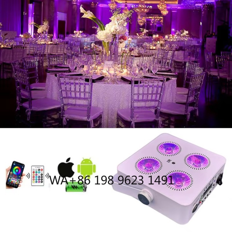 4X18W Flat Mini LED Par Light  - огляд і ціна Event Party Dj