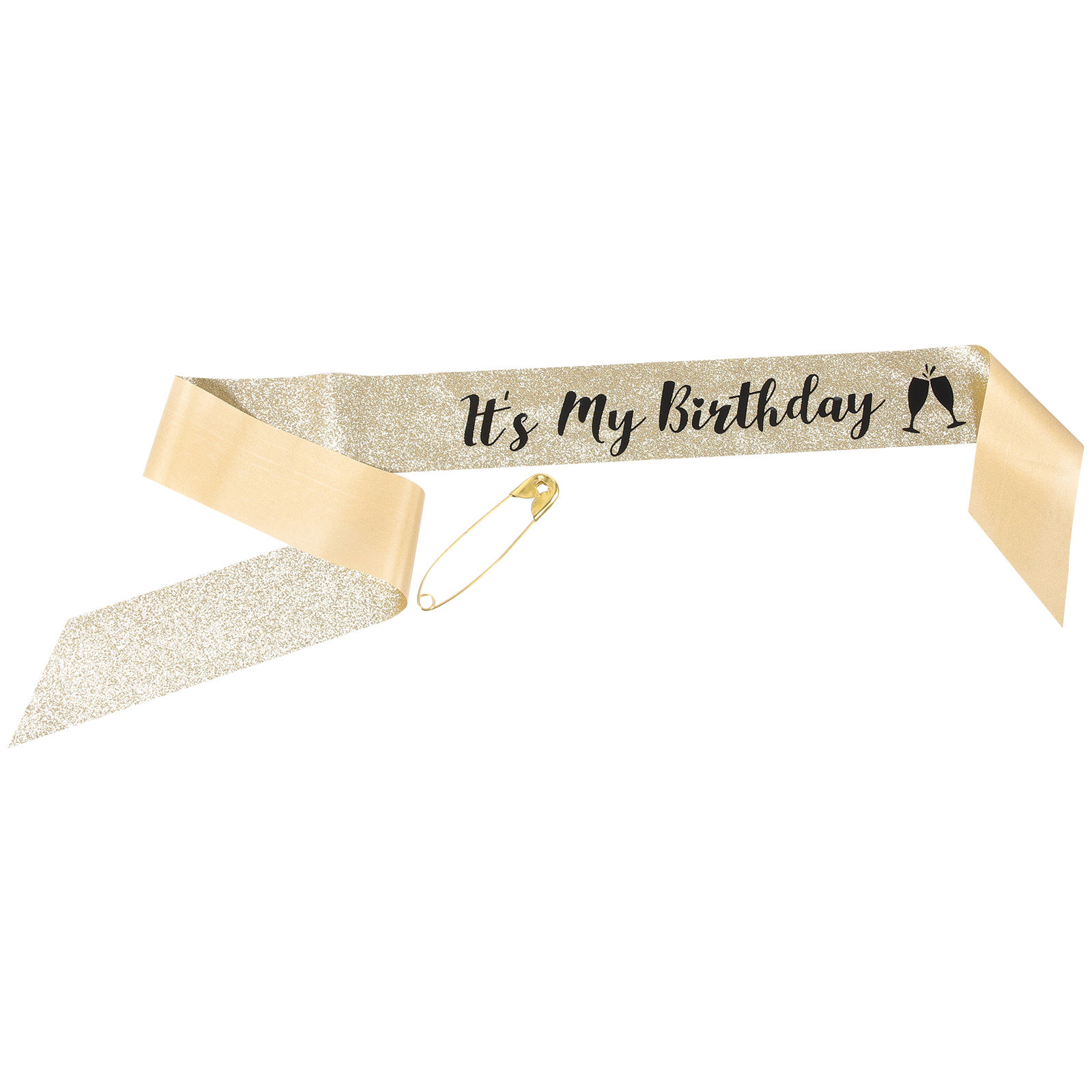 1Pcs Birthday Party Sash Glitt - огляд і ціна Birthday Sash Glitter